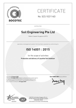 ISO 14001 - 2015 Soil Engineering